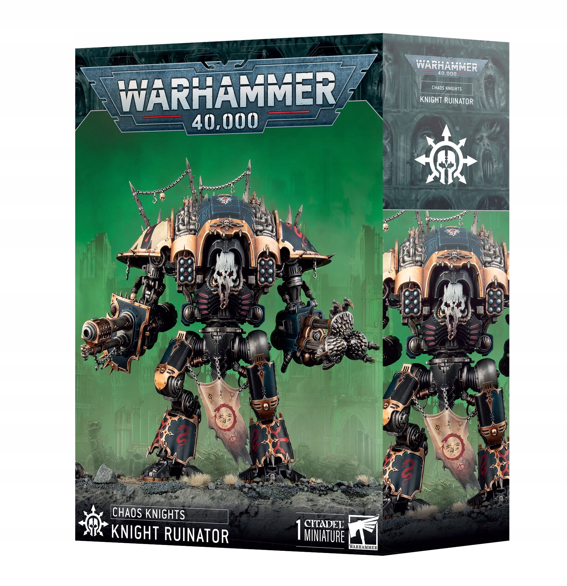WARHAMMER 40K - CHAOS KNIGHT RUINATOR TORBA