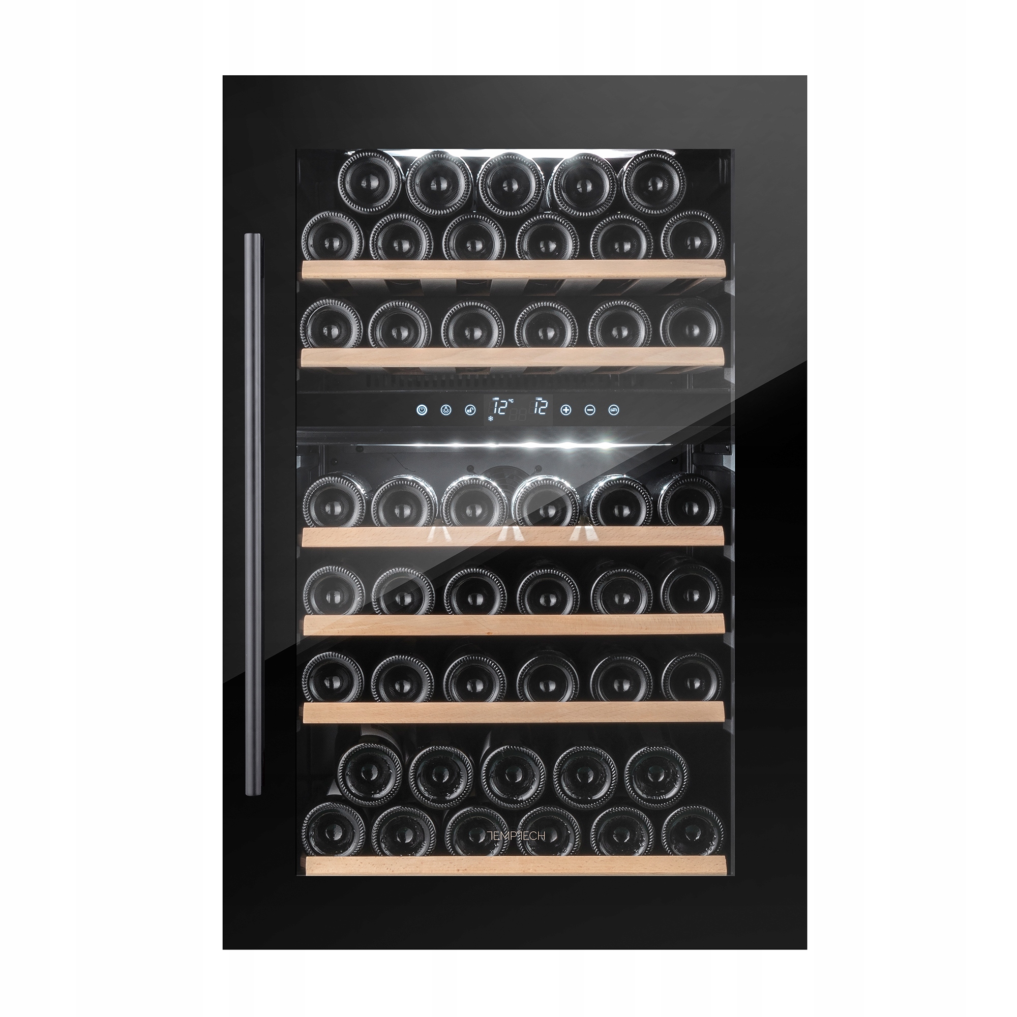 Winiarka Temptech OBI90DB 41 Butelka 2 Strefy
