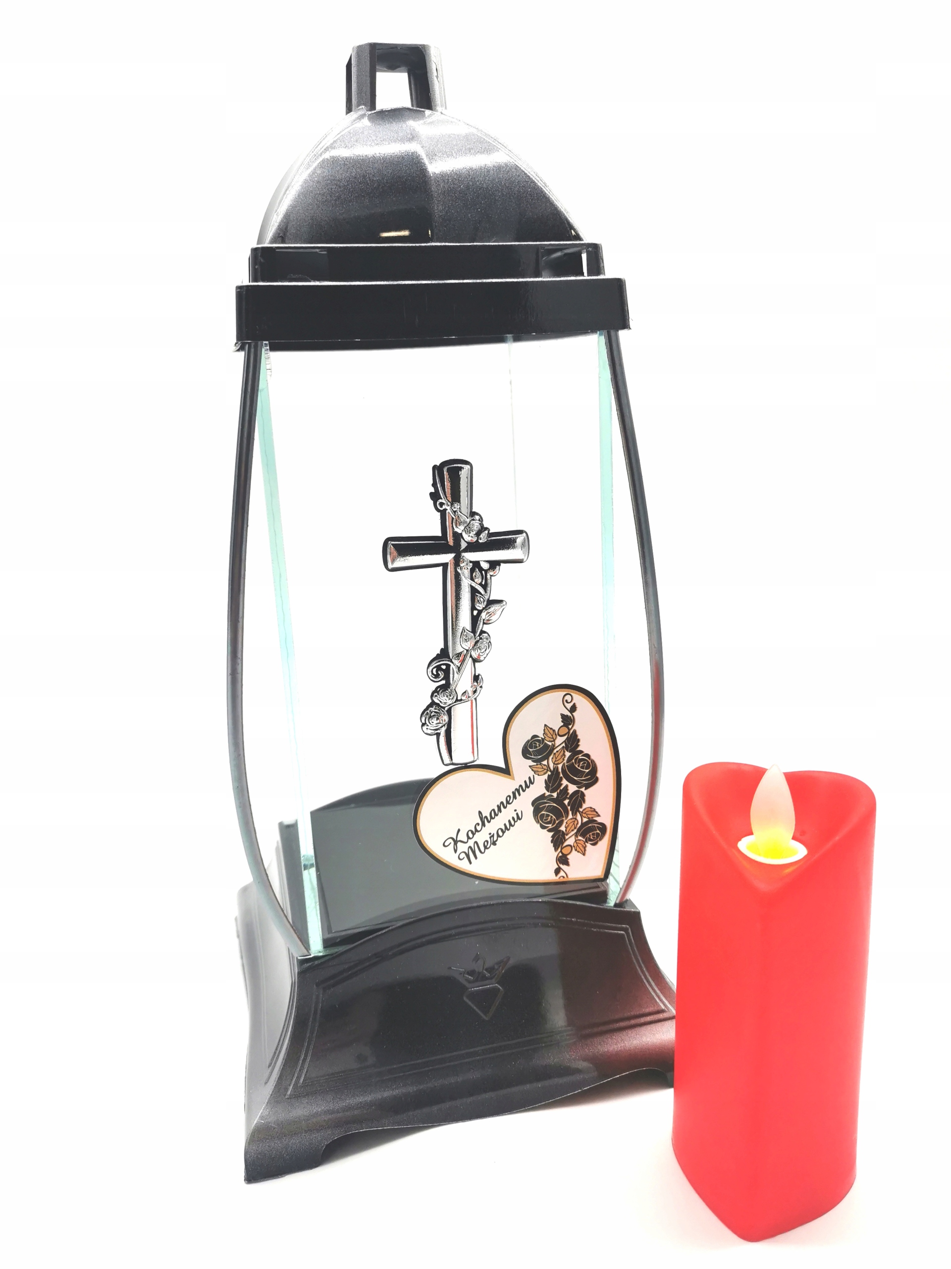 ZNICZ KAPLICZKA DLA KOCHANEGO MĘŻA ZE ŚWIECĄ SERCE