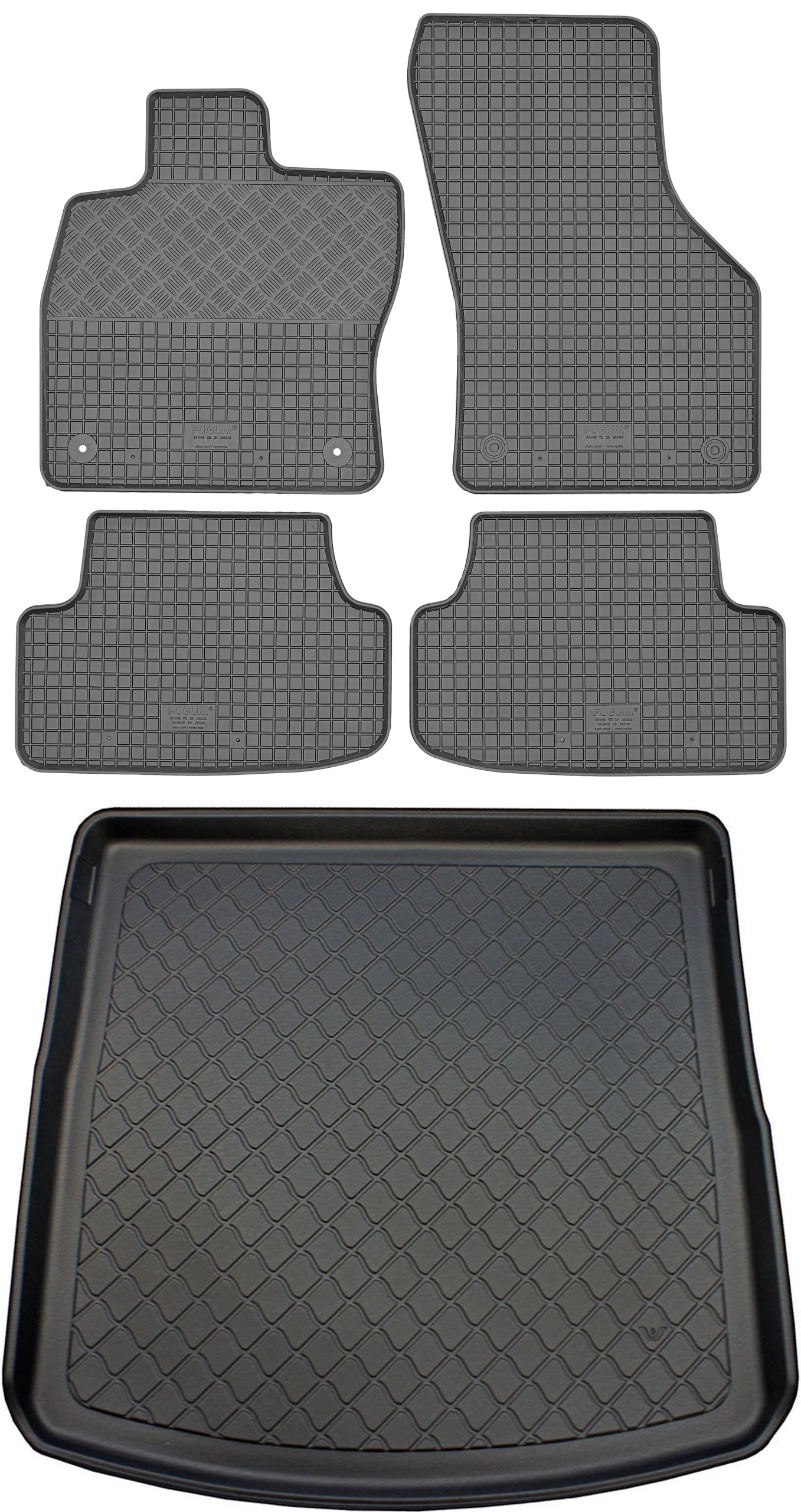 Leon III 5F Leon X-Perience 14-20 Sada Gumové rohože rohož batožinového priestoru