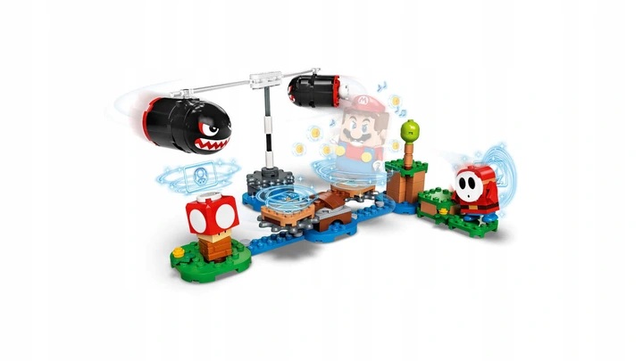 LEGO SUPER MARIO 71366 Ostrzał Banzai Bill Liczba elementów 132