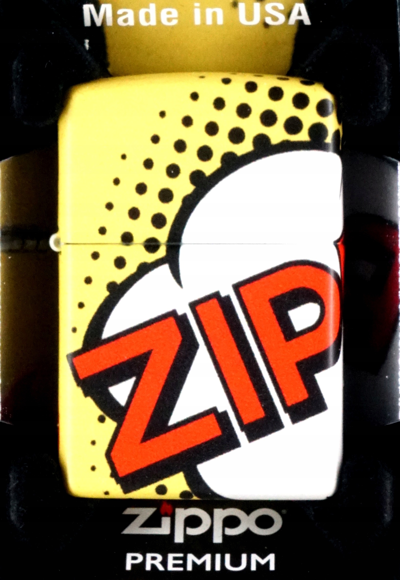 Zapalovač Zippo Comic Design 49533 Větruodolný benzínový