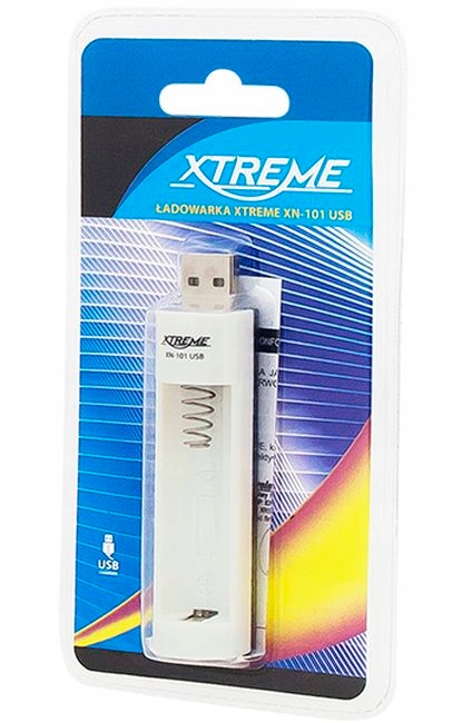 Зарядное устройство USB для аккумуляторов 1 X AA или AAA