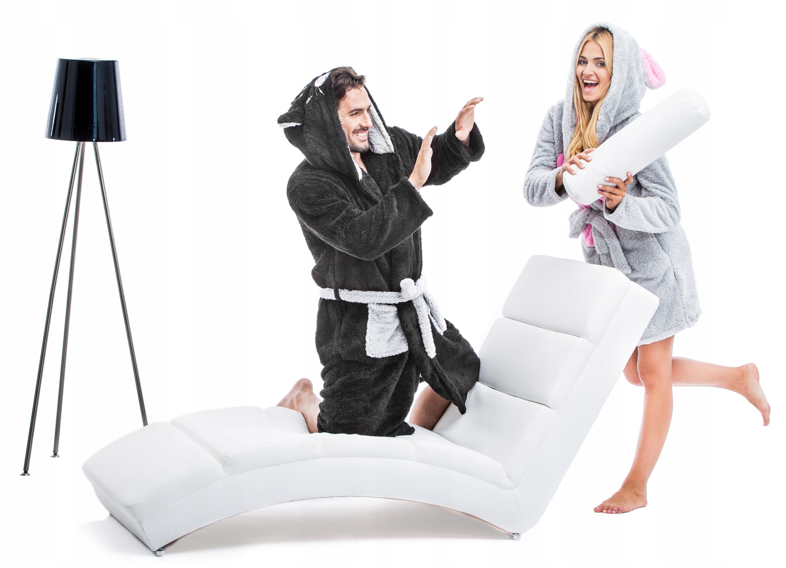 SZLAFROK DAMSKI MIĘKKI ROZ.M MYSZKA KAPTUR KIGU Model Diamond