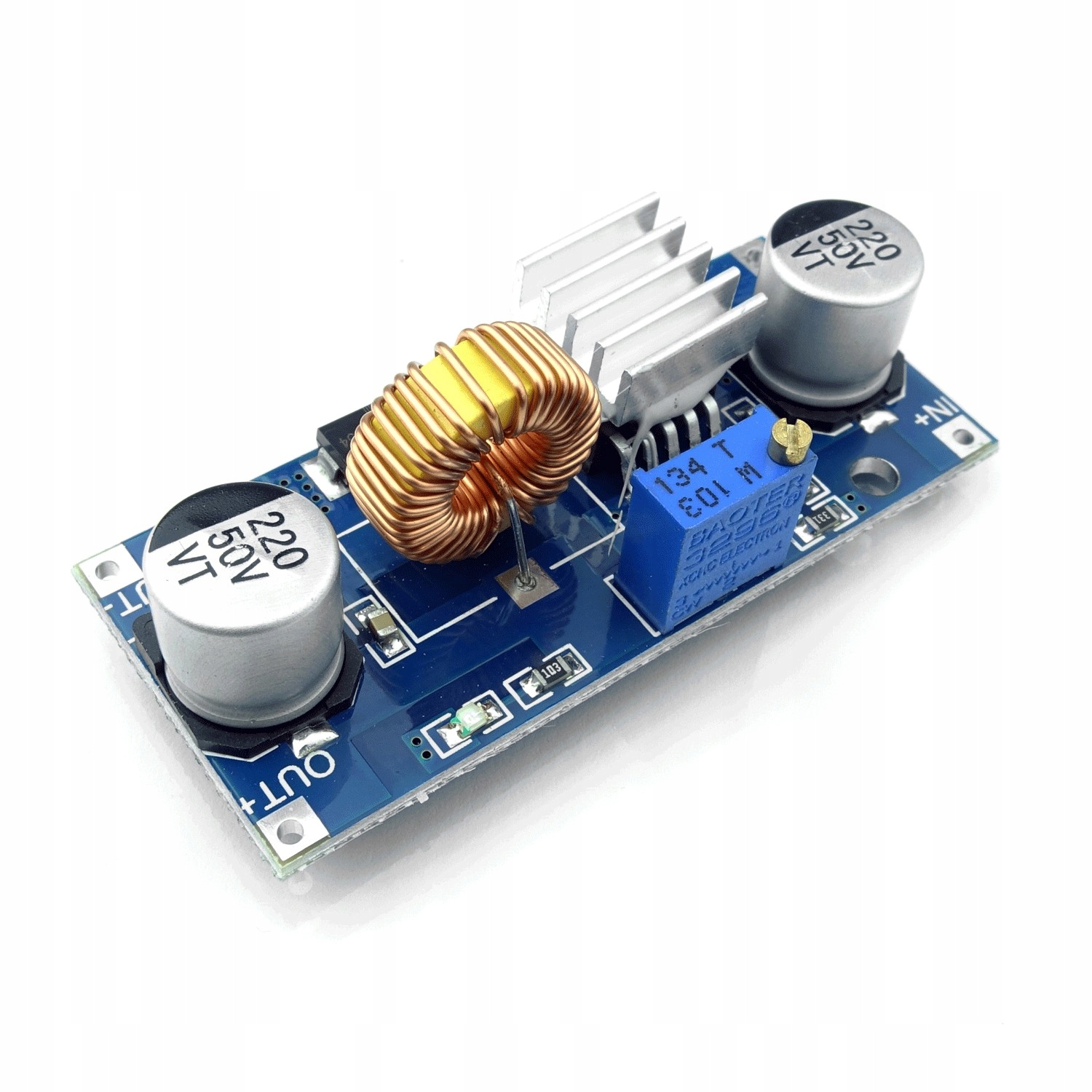 Przetwornica XL4015 step-down 5A 1.25V-36V DC-DC Kod producenta 2-E-010