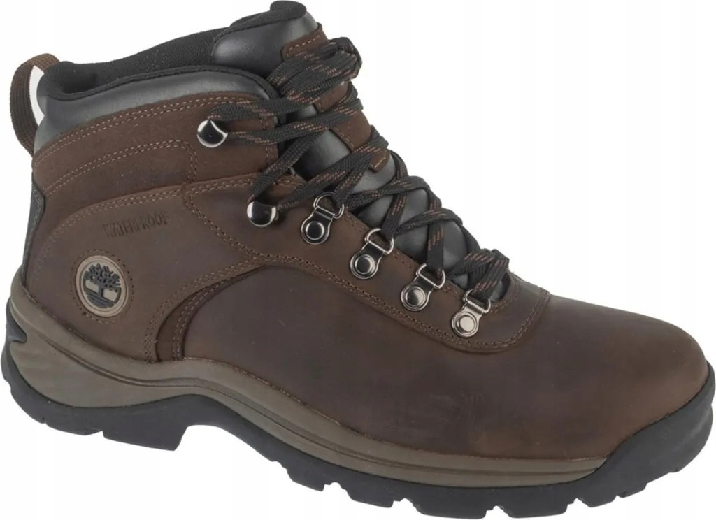 Timberland Flume Pánské Trekové Boty Kožené Hnědé 43 6GA