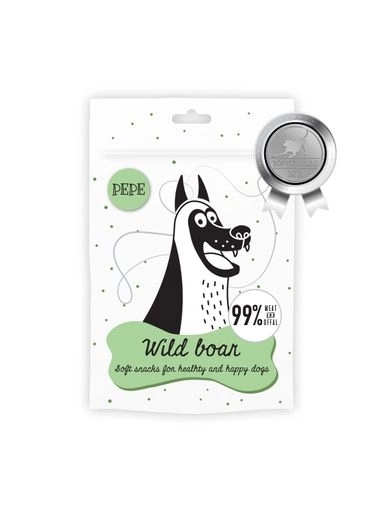 4x Paka Zvířátka Pepe Mini Chunkies Wild Boar 70 g