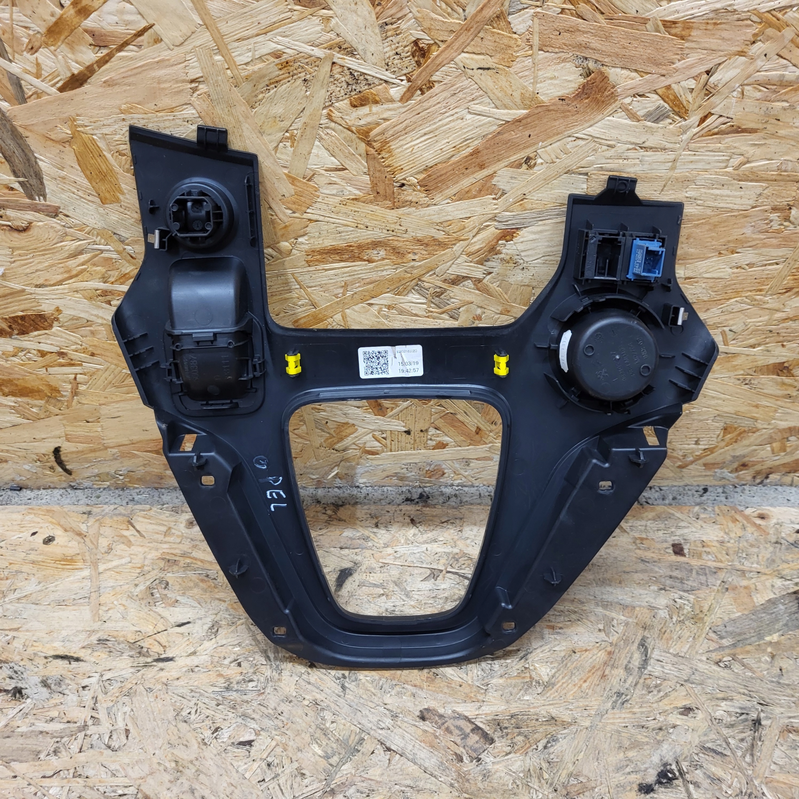 OPEL COMBO E CITROEN BERLINGO IV Châssis KOKPITU Console