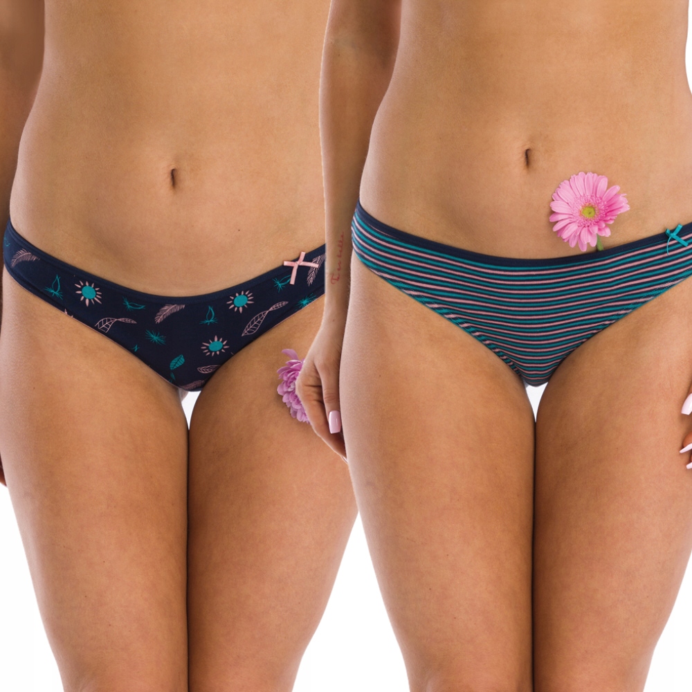 

Key figi bikini Lpr 931 2-pak niski krój gran/ziel