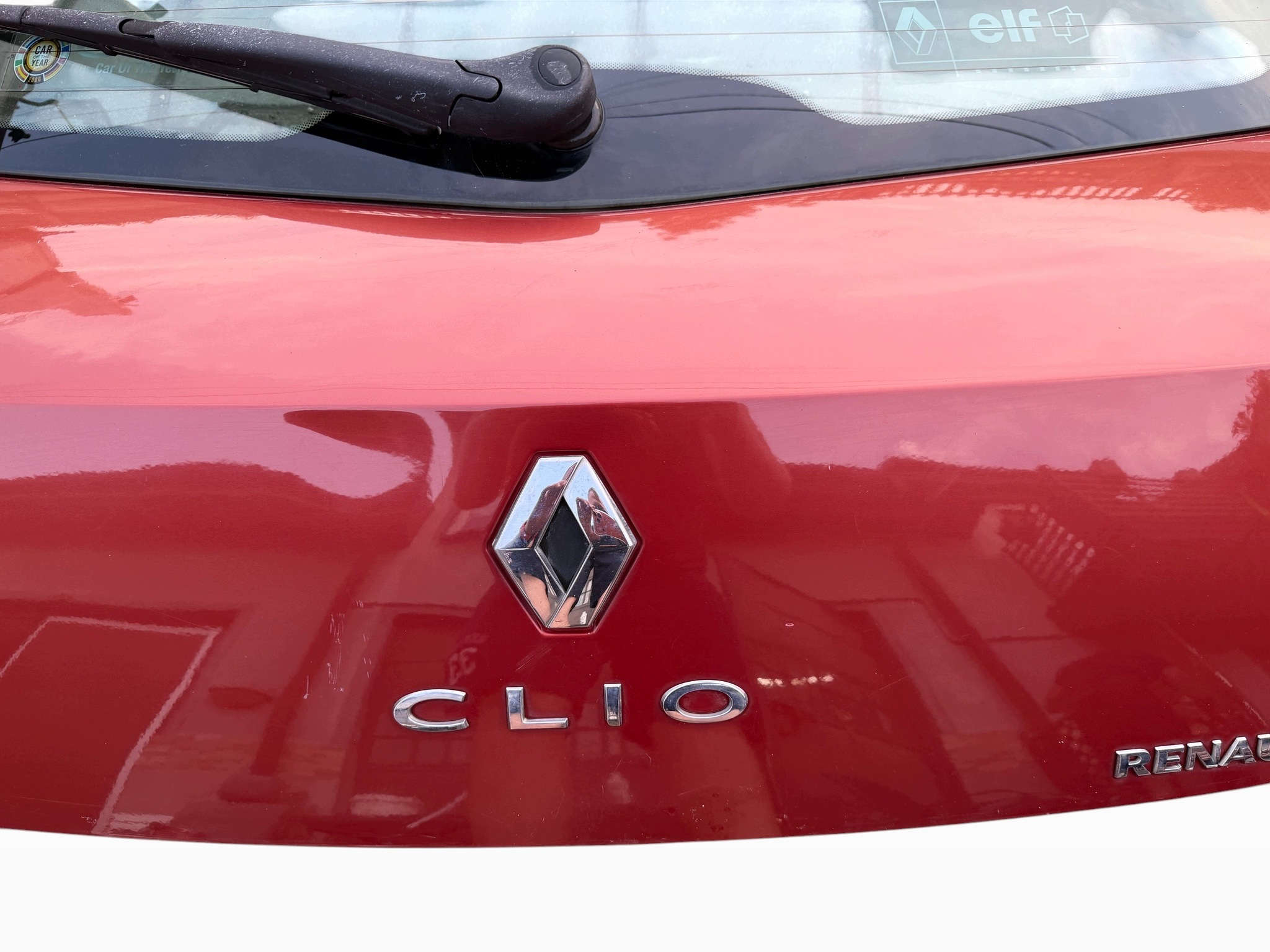 trunk door boot rear part RENAULT CLIO III HB complete
