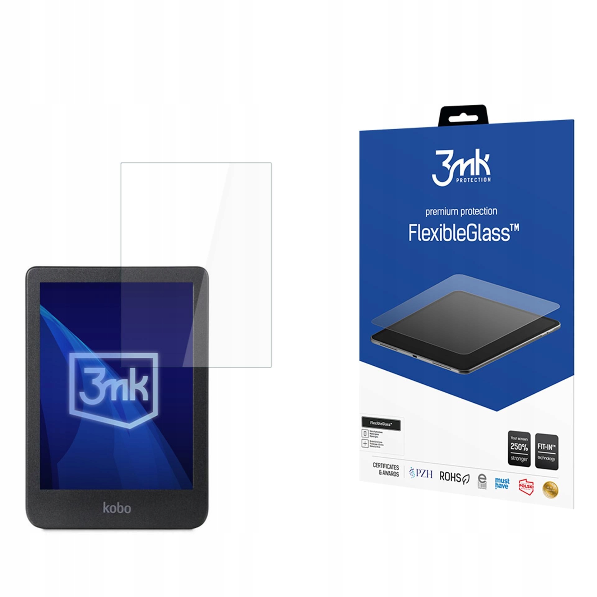 Szkło hybrydowe do Kobo Clara Colour 6" 3mk FlexibleGlass