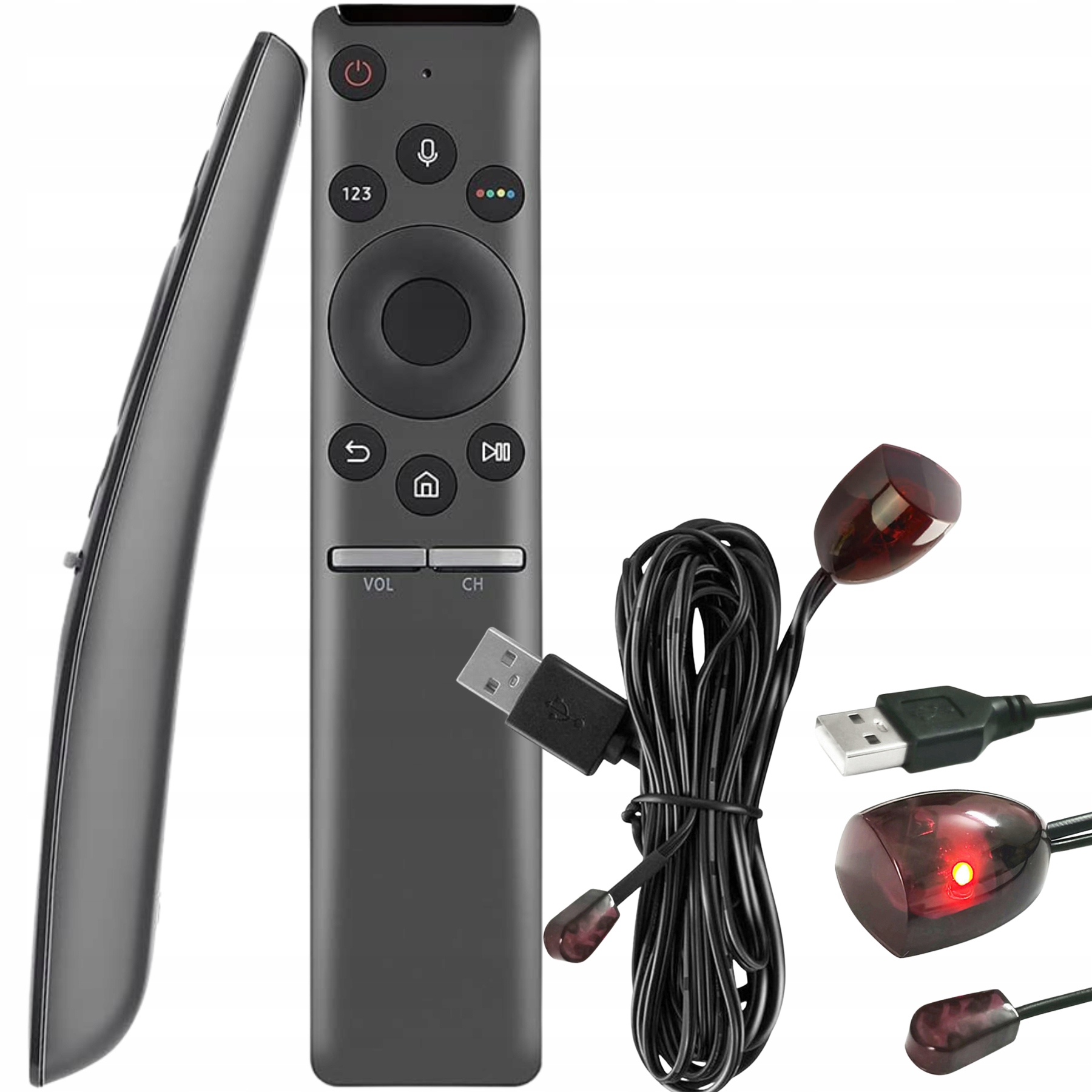 Dálkový Ovladač Pro Samsung BN59-01266A UE50MU6170 UE50MU6172 UE50MU6172UXXH Kabel