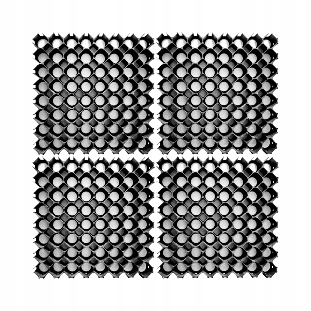 Parkovací geomříž HEX50 50x50x5 cm – 3 m² trávníková mřížka pro příjezdovou cestu