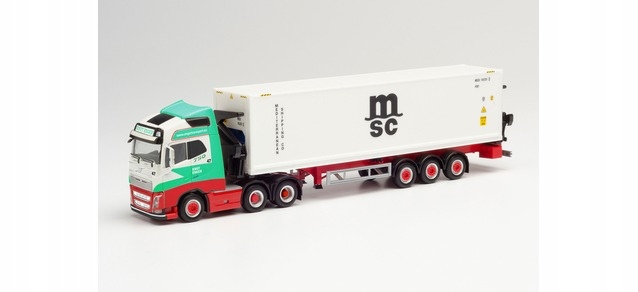 Herpa 312615 Volvo Fh Gl. XL Hammar Container Enge
