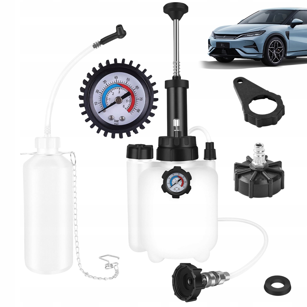 3 L Sada Pro Odvzdušnění Brzd, Odsávačka, Pumpa Pro Výměnu Kapaliny