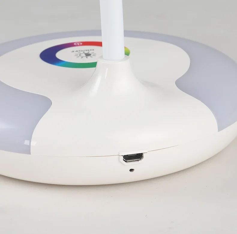 LAMPKA BIURKOWA LED NA BIURKO LAMPA SZKOLNA RGB BARWY DOTYK USB STOJĄCA Kolekcja Lampka biurkowa