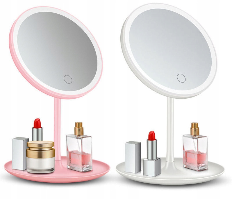 

Kosmetyczne Podświetlane Lusterko Do Makijażu Led