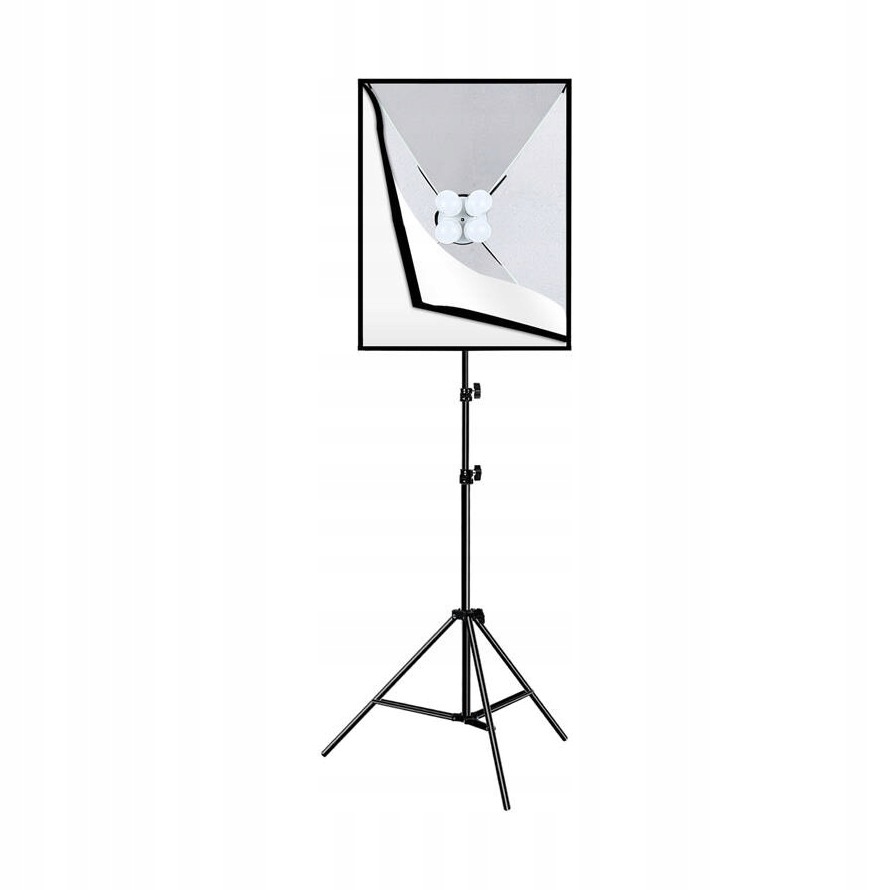 Studiový set Puluz Softbox 50 x 70 cm, stativ, 4 Led žárovky