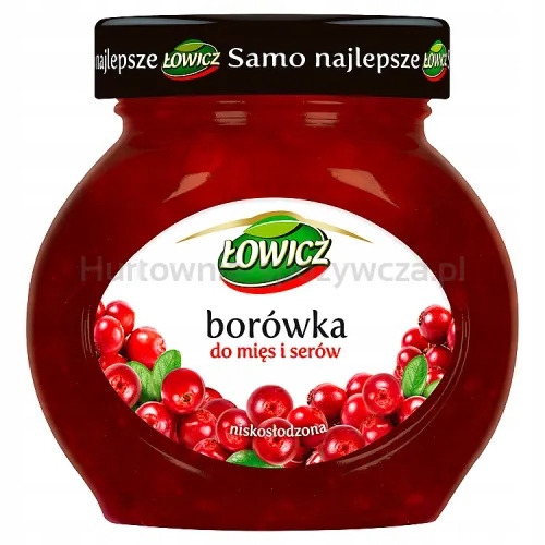 Łowicz Borůvka na maso a sýry 230 g