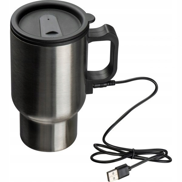 

Kubek termiczny 400 ml Zurich z wtyczką Usb