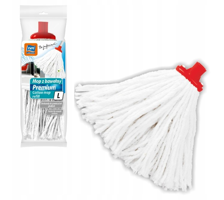 

Ravi Premium Mop Sznurkowy z bawełny bawełna L