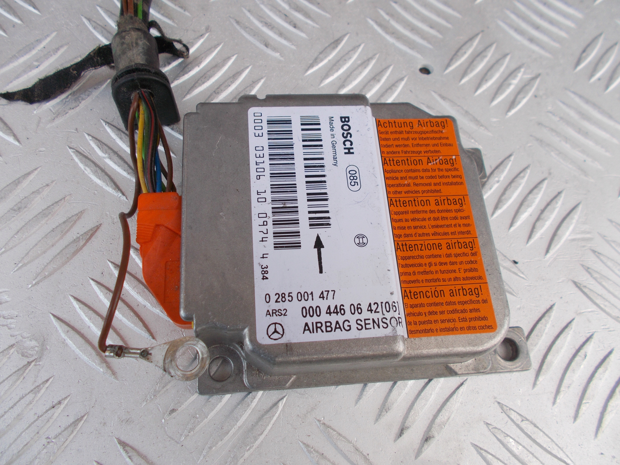 SPRINTER 906 SENSOR MODUŁ AIRBAG 0285001477