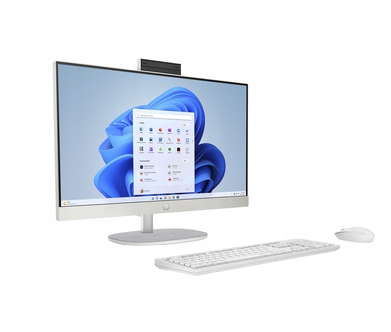 Komputer AiO 24-cr Intel i3-13 16GB 1TB Intel Uhd FullHD Win 11 Pro Biały