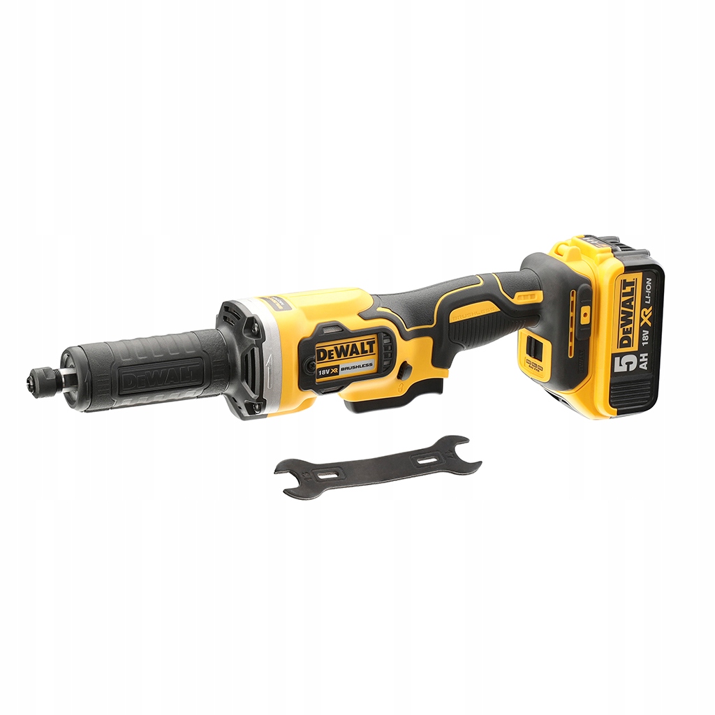 akumulátorová přímá bruska, 2x5,0Ah, 18V Xr, DeWALT [DCG426P2-QW]