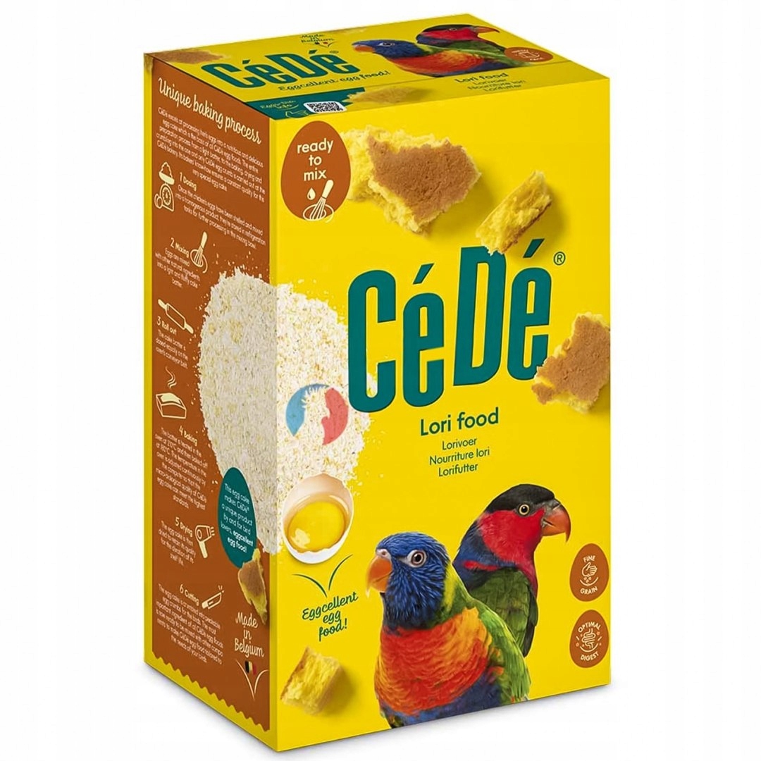 Levně CeDe Lorifood 1 kg – krmivo pro lorysy a závěsné papoušky