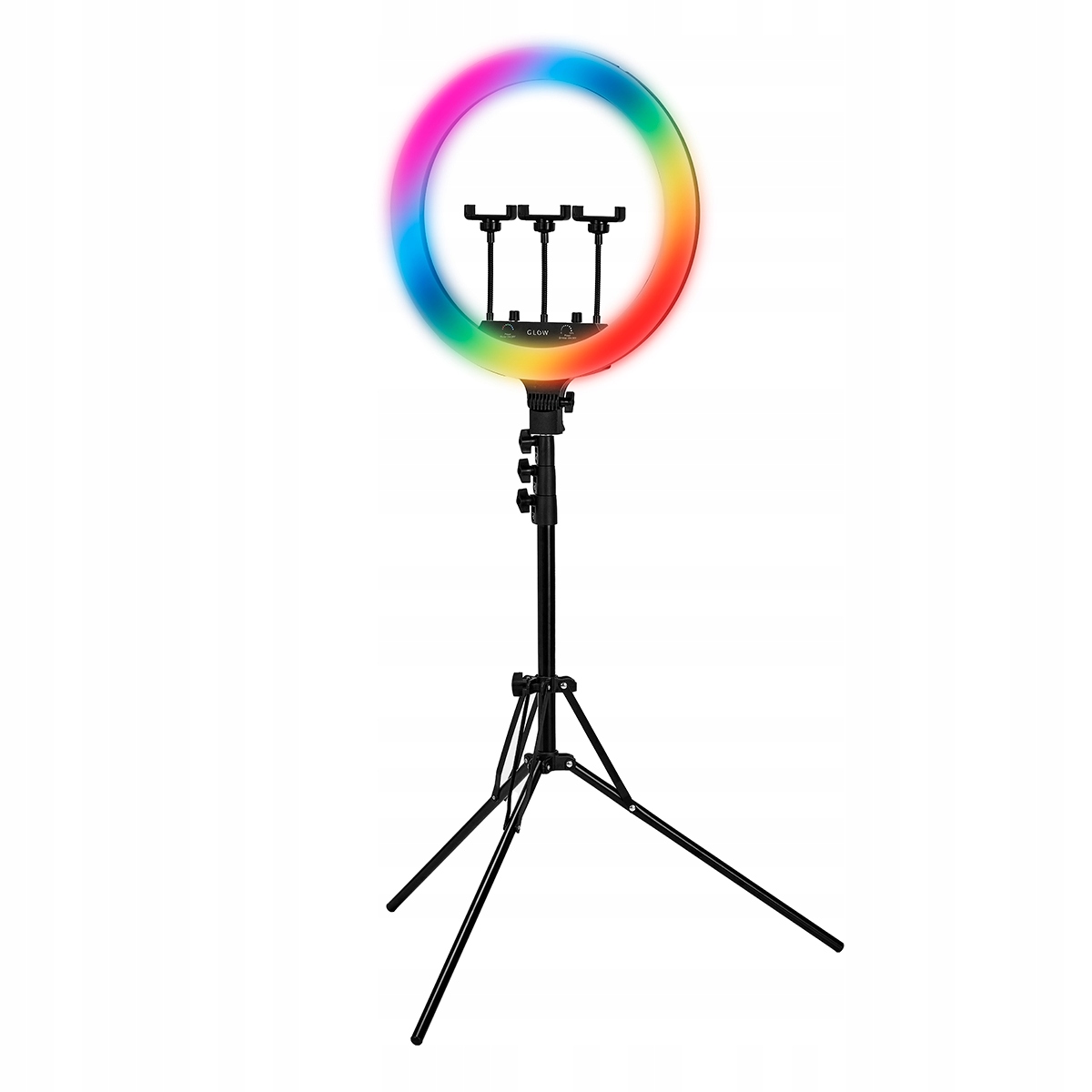 Glow kruhová lampa ring 18" Rgb bsc se stativem 45W