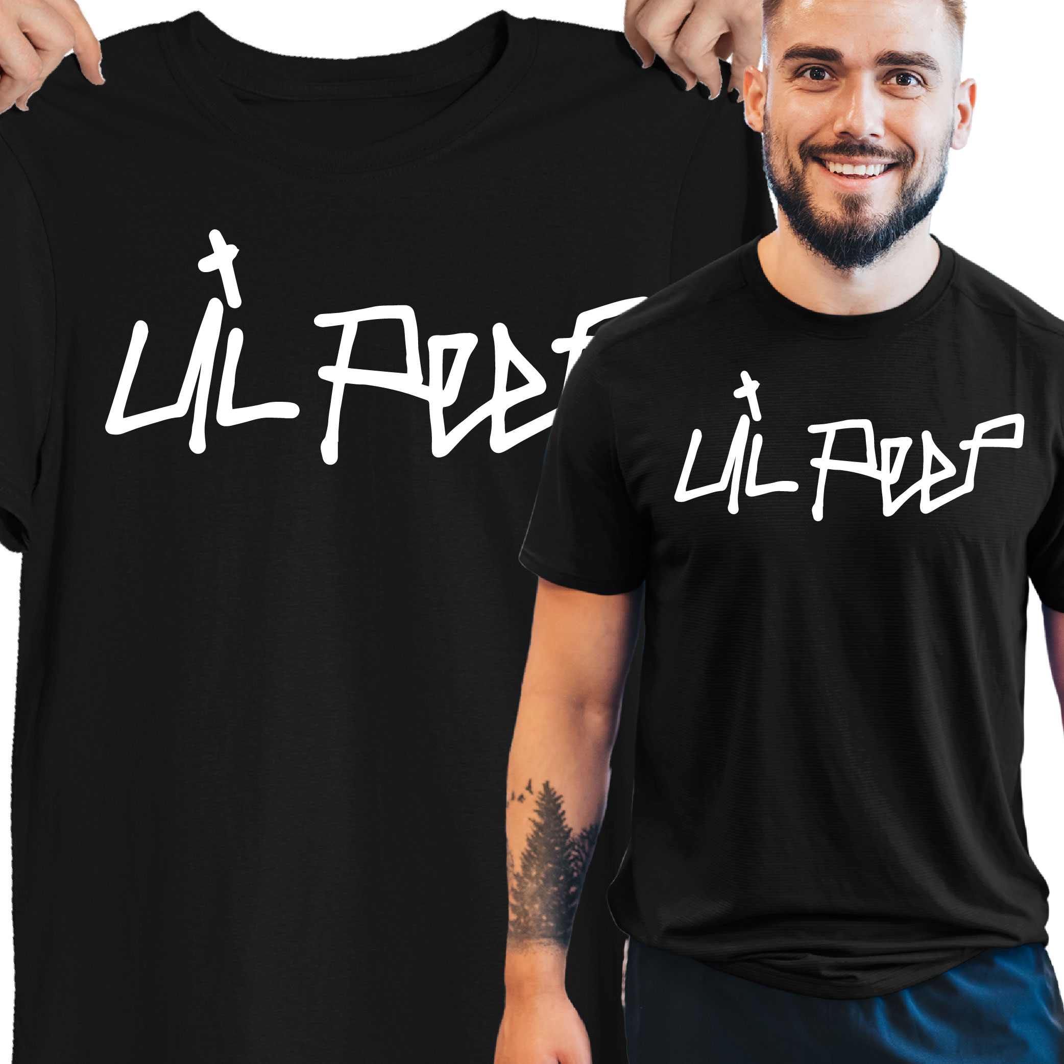

T-shirt Come Over Save That Shit LIL Peep Muzyka