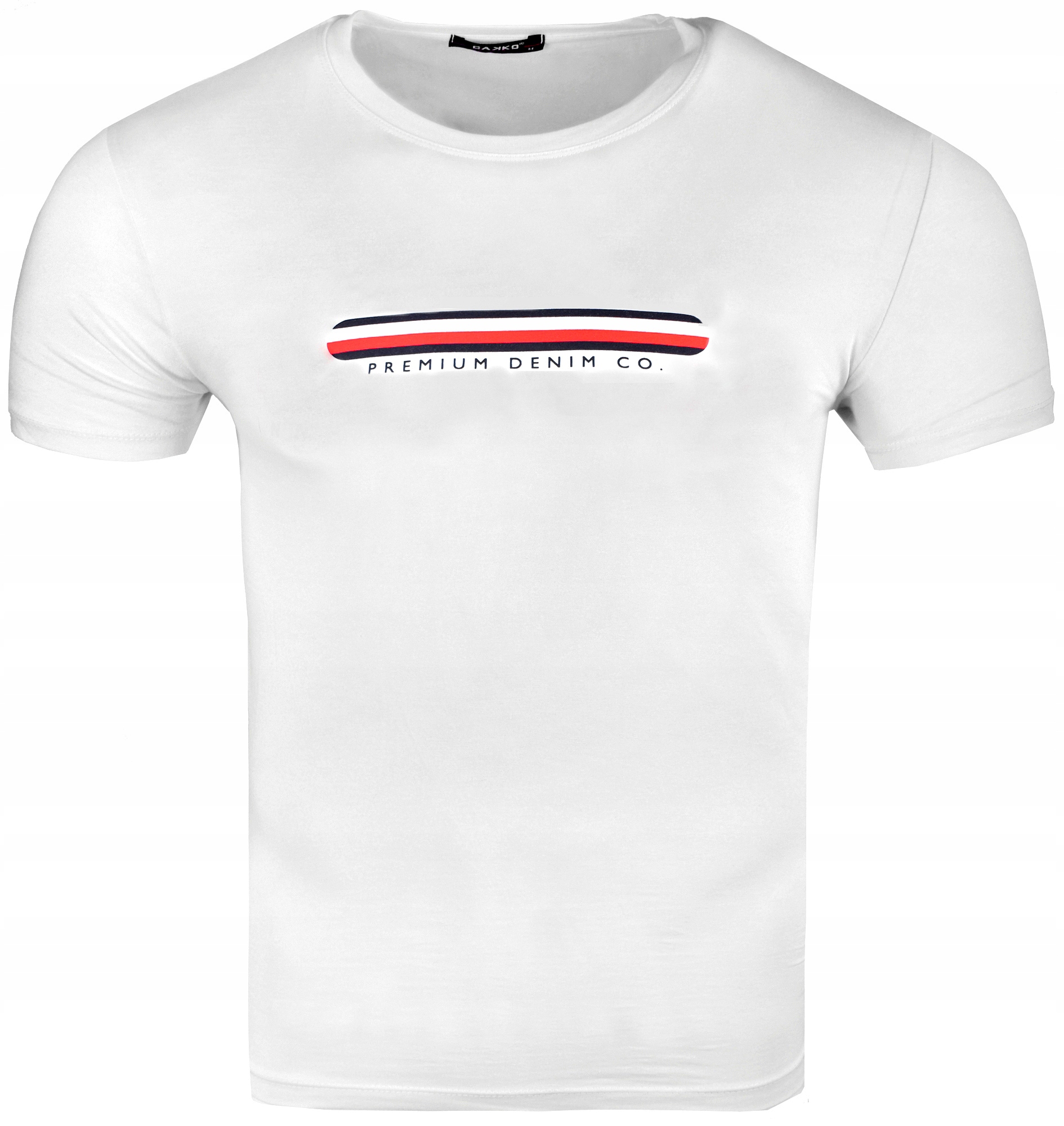 

T-shirt Męski Koszulka Męska Elastan Ck