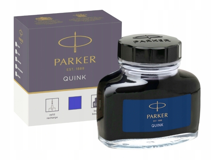 

Parker Atrament niebieski kałamarz 57ml 1950376