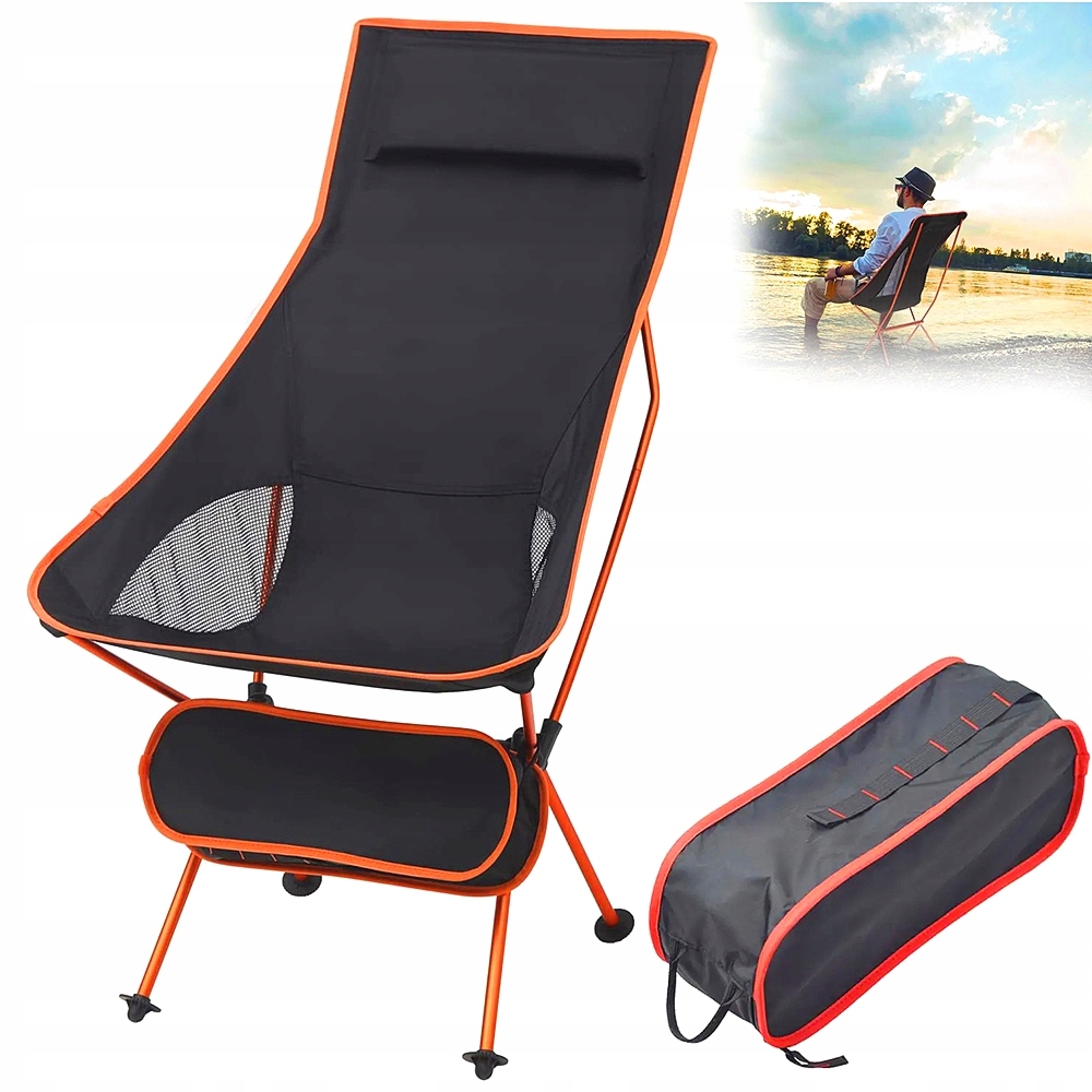 Skládací Kempingová Židle Pro Motorhome 43 CM, Výška 150 Kg, Nosnost