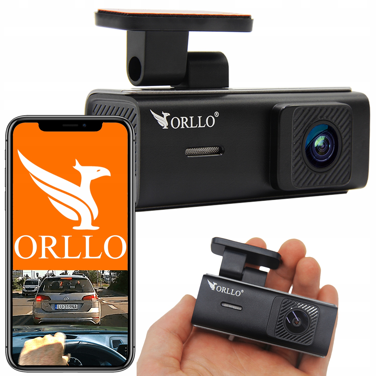 

Kamera Samochodowa Rejestrator Jazdy Full Hd+ WiFi