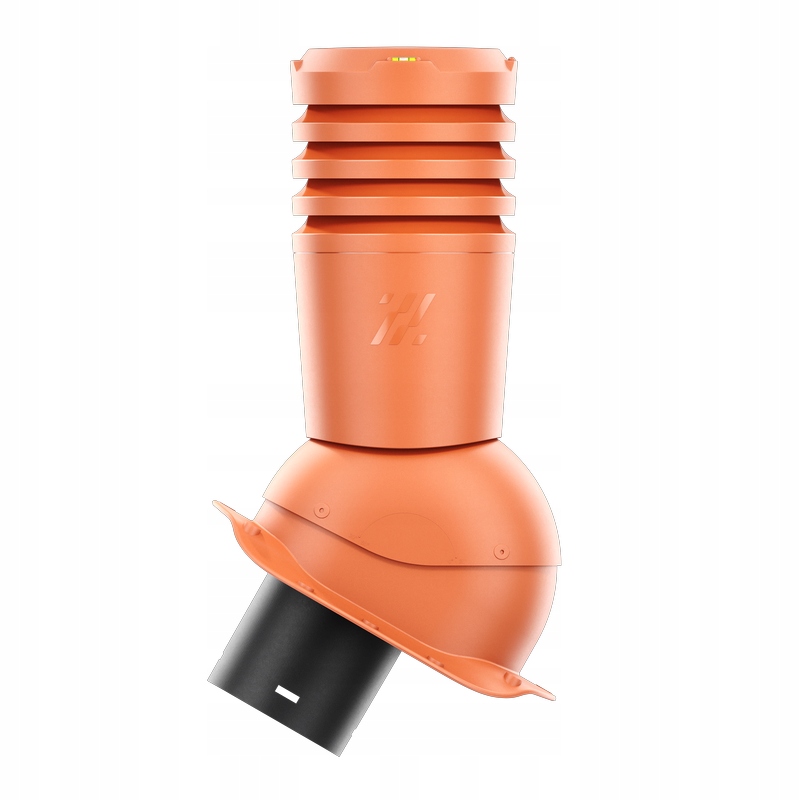 Větrací komín Ecoline pro plechovou střešní krytinu, profil E, 150 mm, cihlový