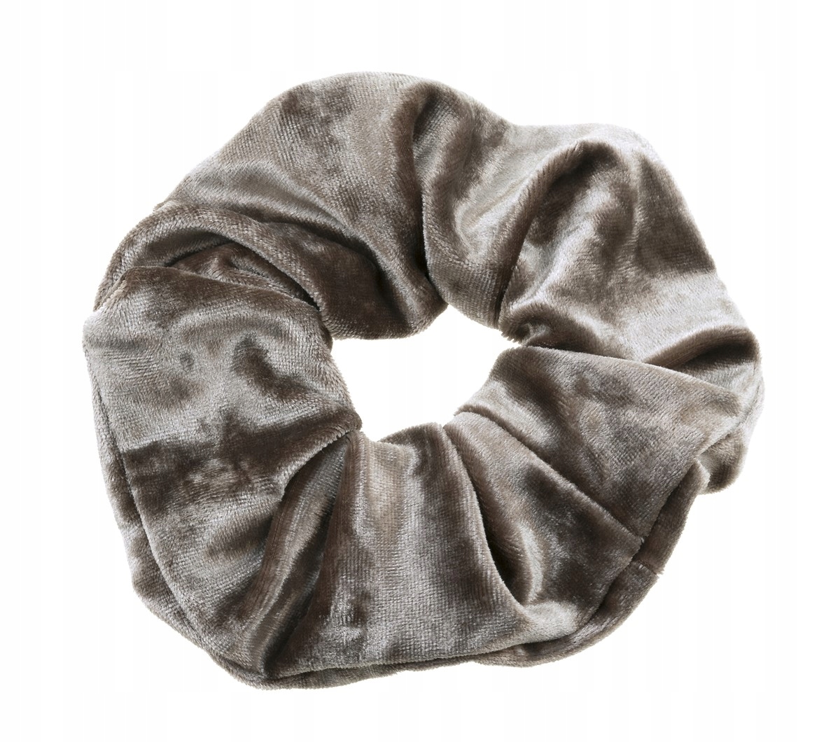 

Gumka do włosów frotka szara aksamitka scrunchies