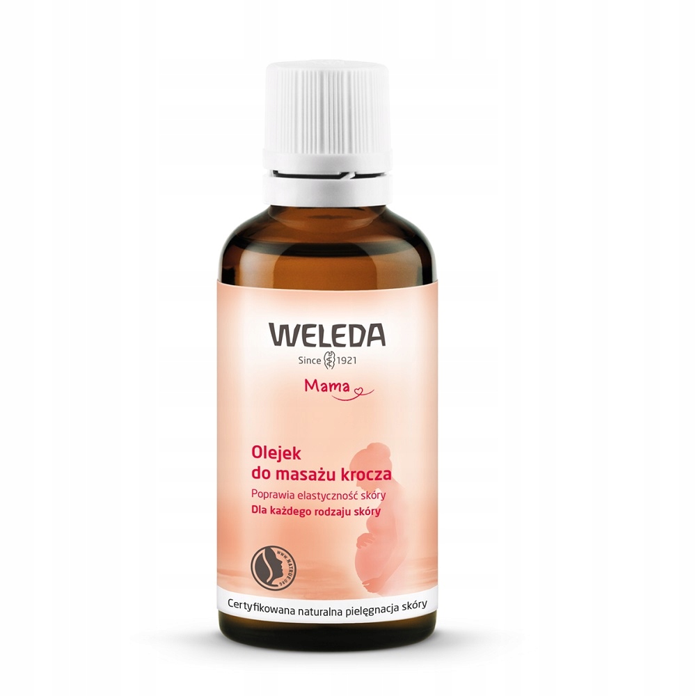 Weleda Mama Přírodní olej na masáž hráze v těhotenství 50 ml