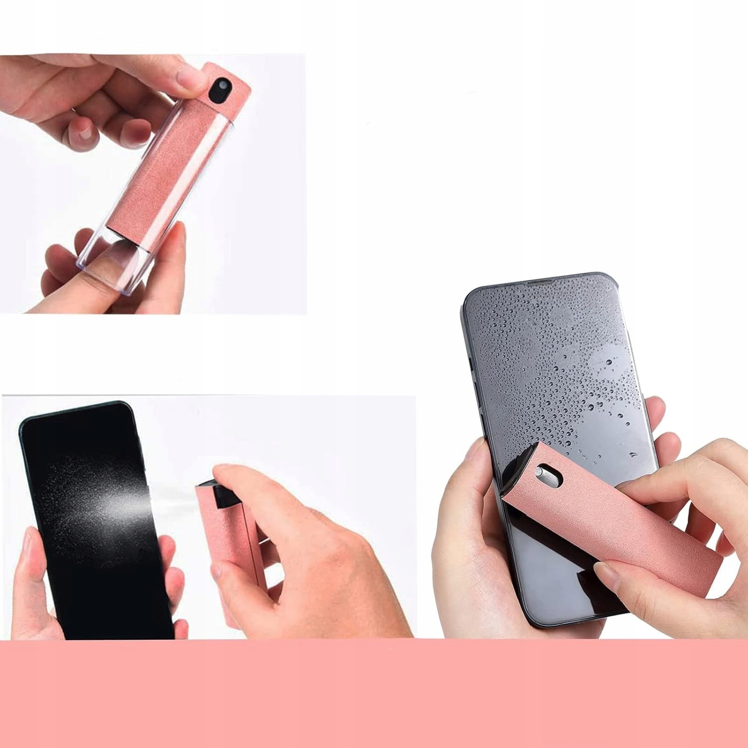 CZYŚCIK I SPRAY PŁYN DO EKRANU WYŚWIETLACZA SMARTFONA TABLETA LAPTOPA Marka Inna