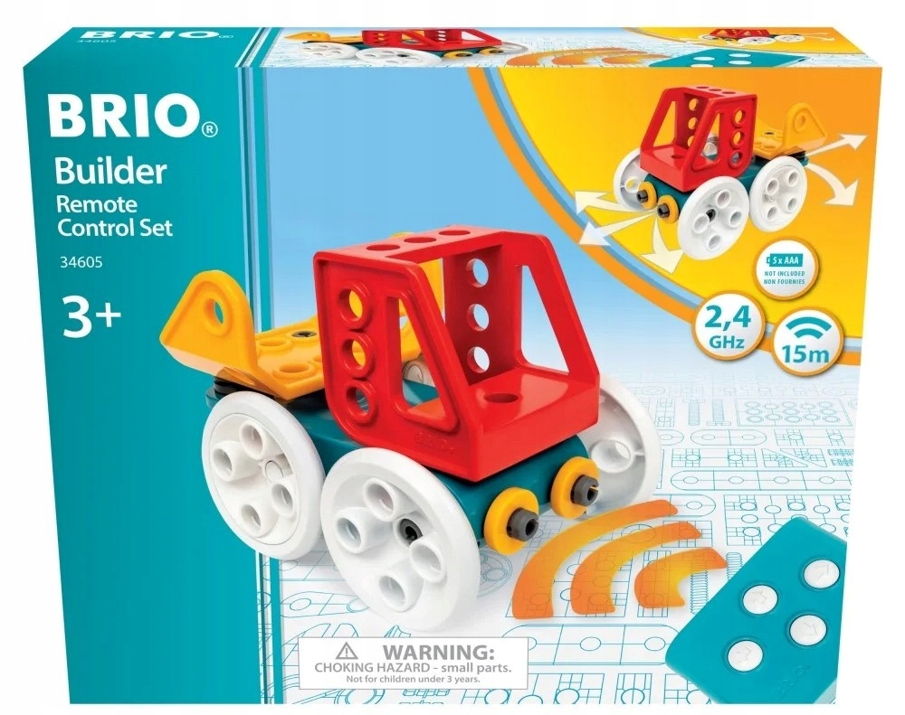 Zestaw zabawkowy Ravensburger Brio Builder Pojazd zdalnie sterowany
