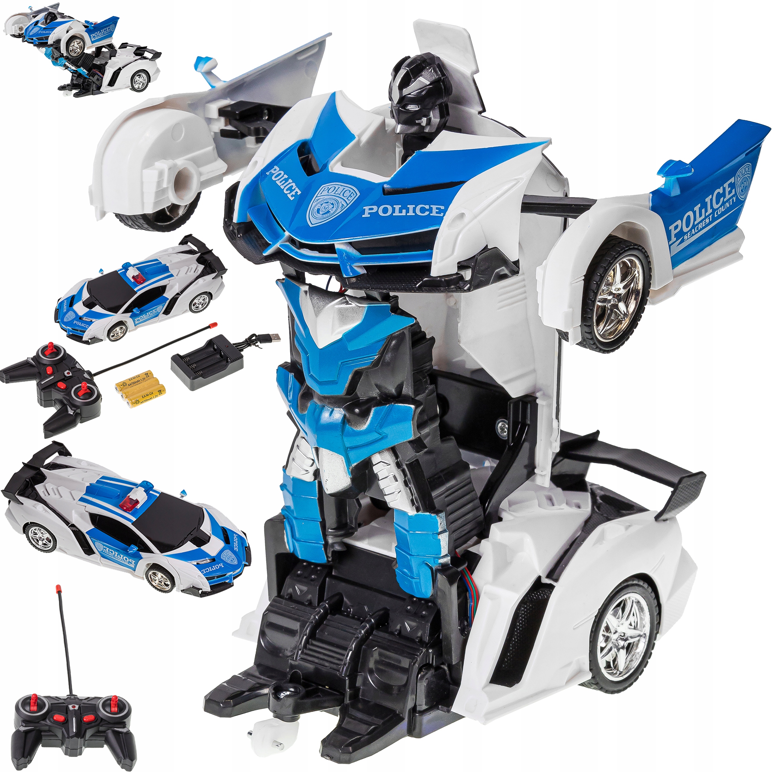 

Auto Robot 2w1 Samochód Zdalnie Sterowany Pilot