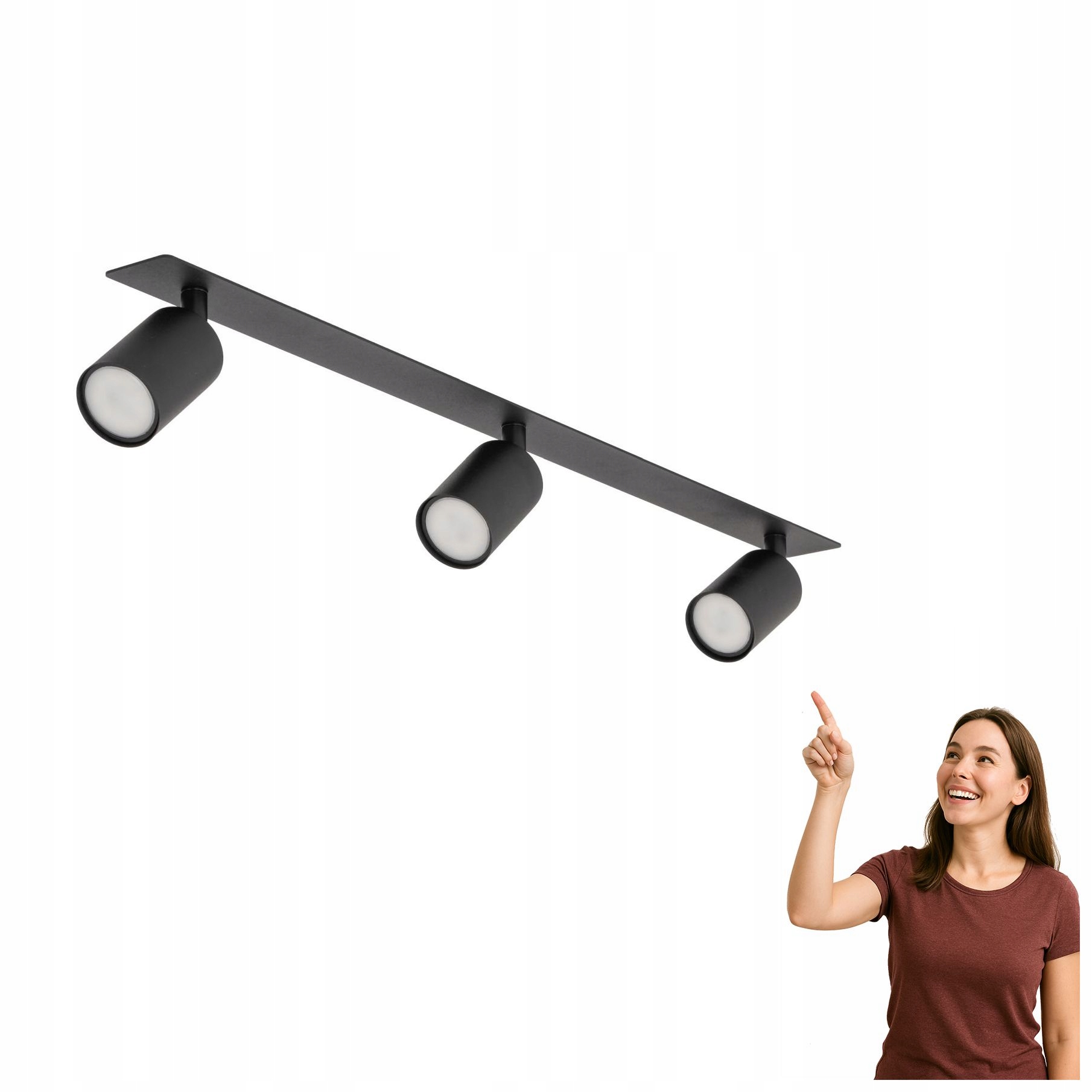 Podomítková spotová lampa Nex Black 10800 Tk Lighting