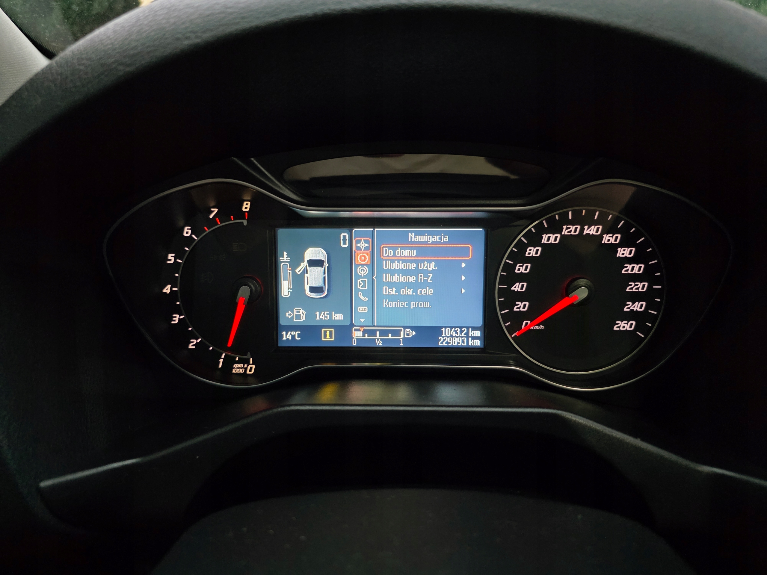 MONDEO MK4 FL спидометр + Бензин европа актуализация ПРОБЕГ