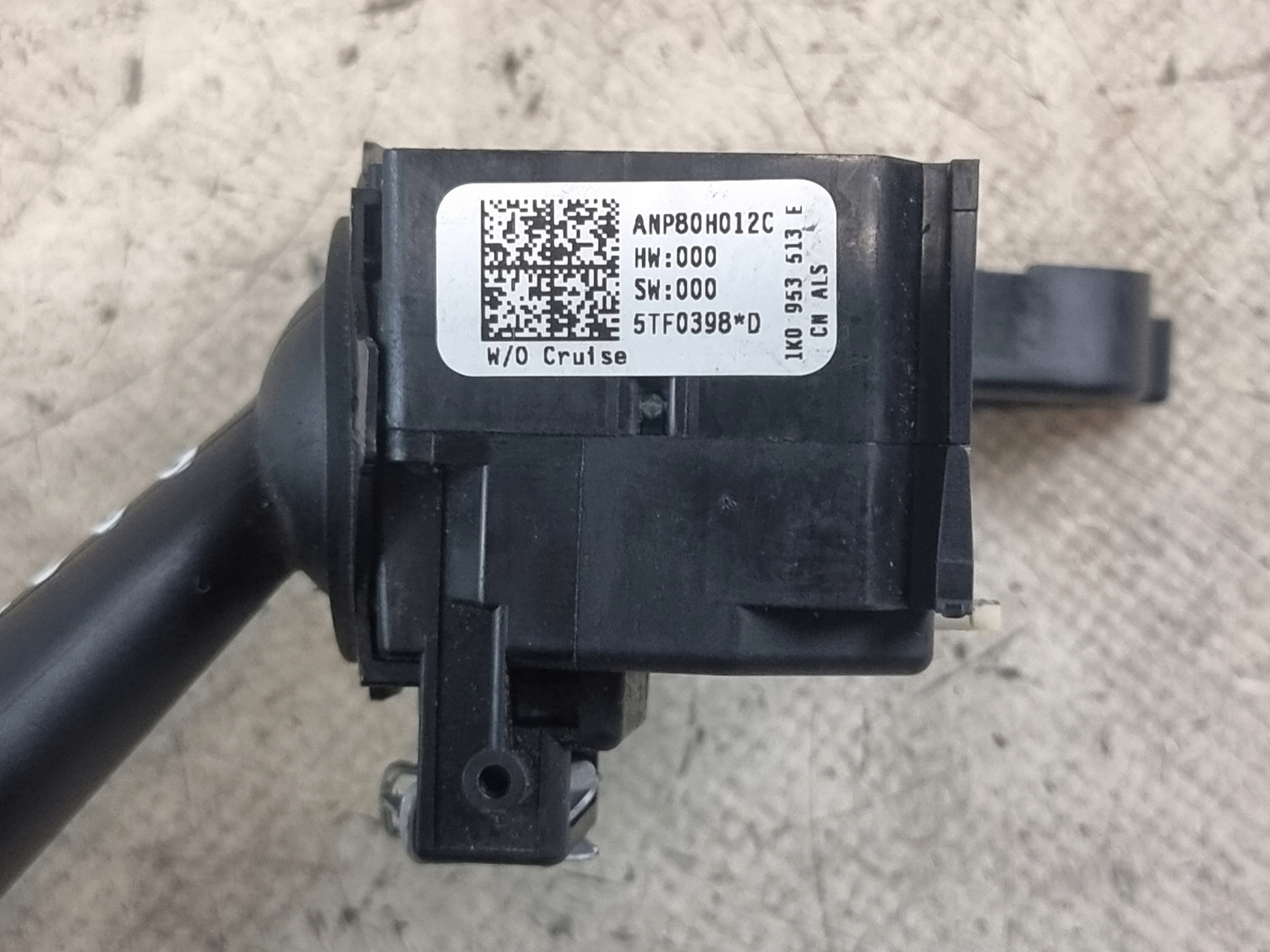 MANETKA Bouton Indicateurs de direction OE 1K0953513E VW CADDY III 08r