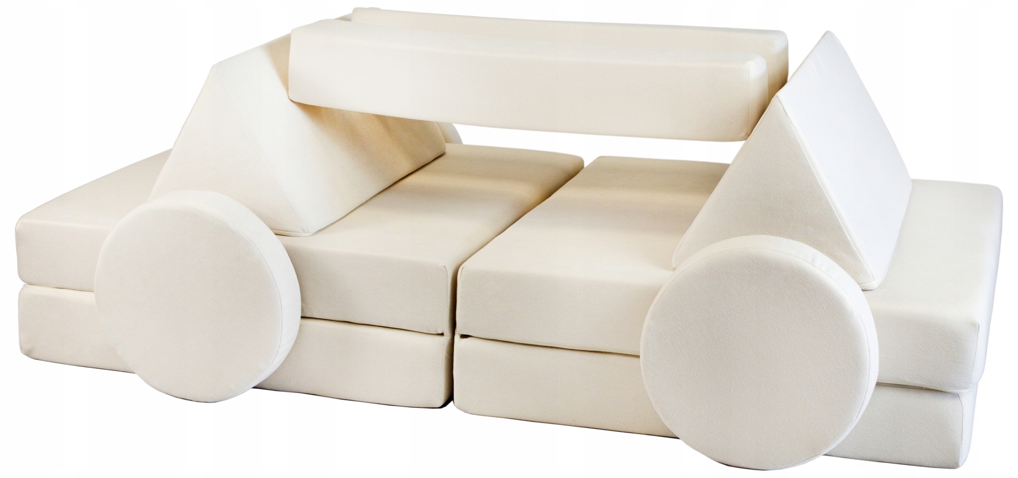 Wielofunkcyjna sofa modułowa dla dziecka i klocki piankowe w jednym — 2
