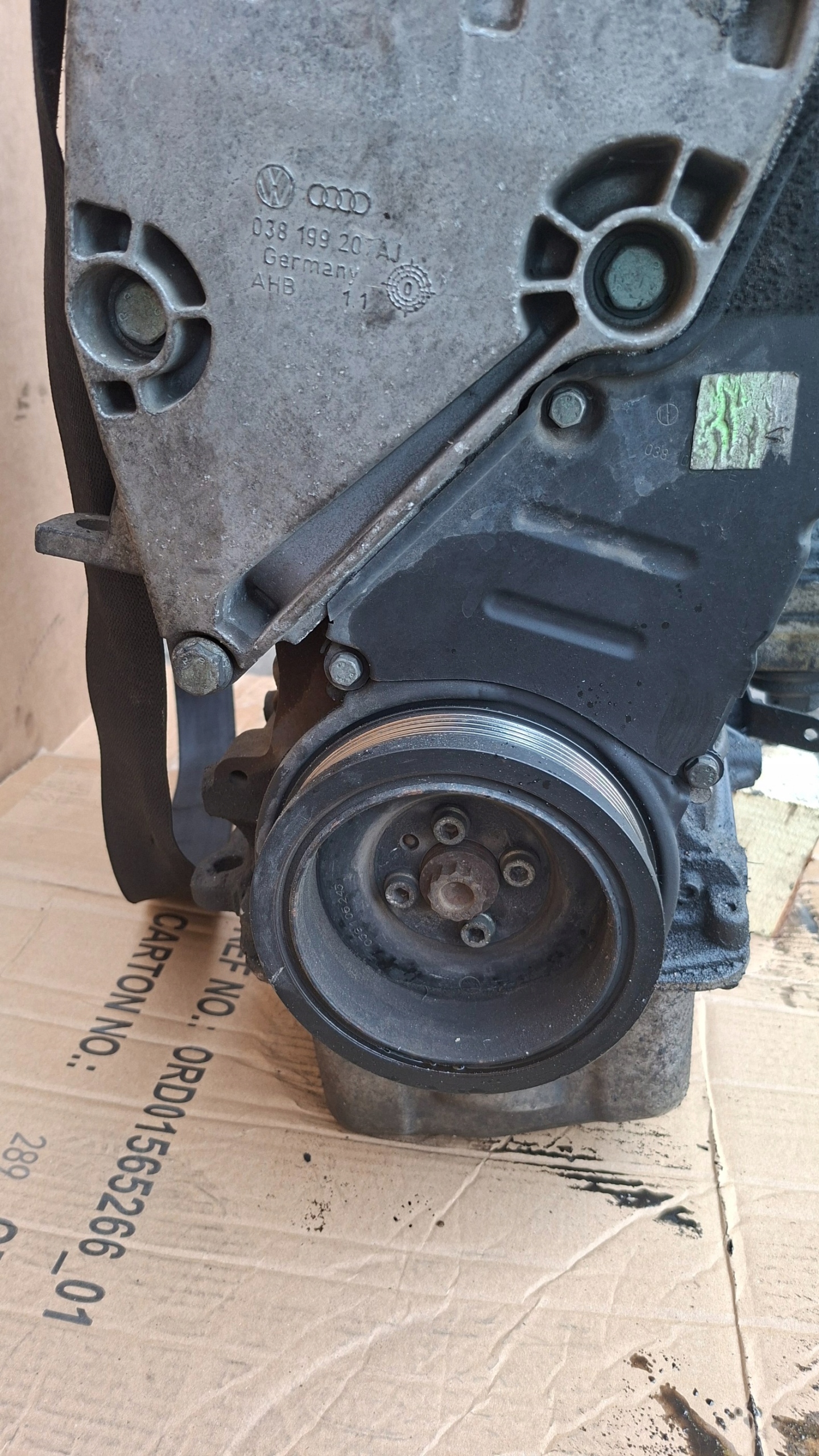 engine pillar Z UKLADEM PALIWOWYM SKODA FABIA and 1.9TDI