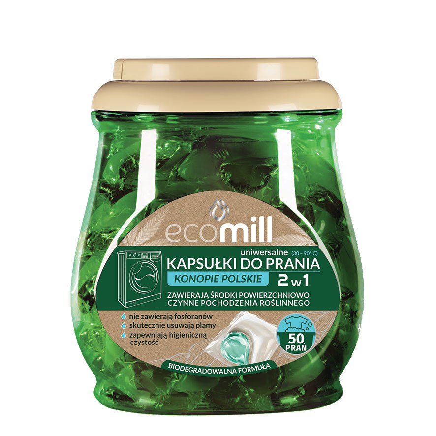 Levně Kapsle Na Praní Ecomill 50 Ks