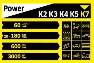 Myjka ciśnieniowa Karcher K 7 Smart Control 1.317-200.0 180 bar 3000W Długość węża 10 m