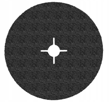 Fíbrové kotouče na ocel 127x22mm P36 25 Ks 3M 501C