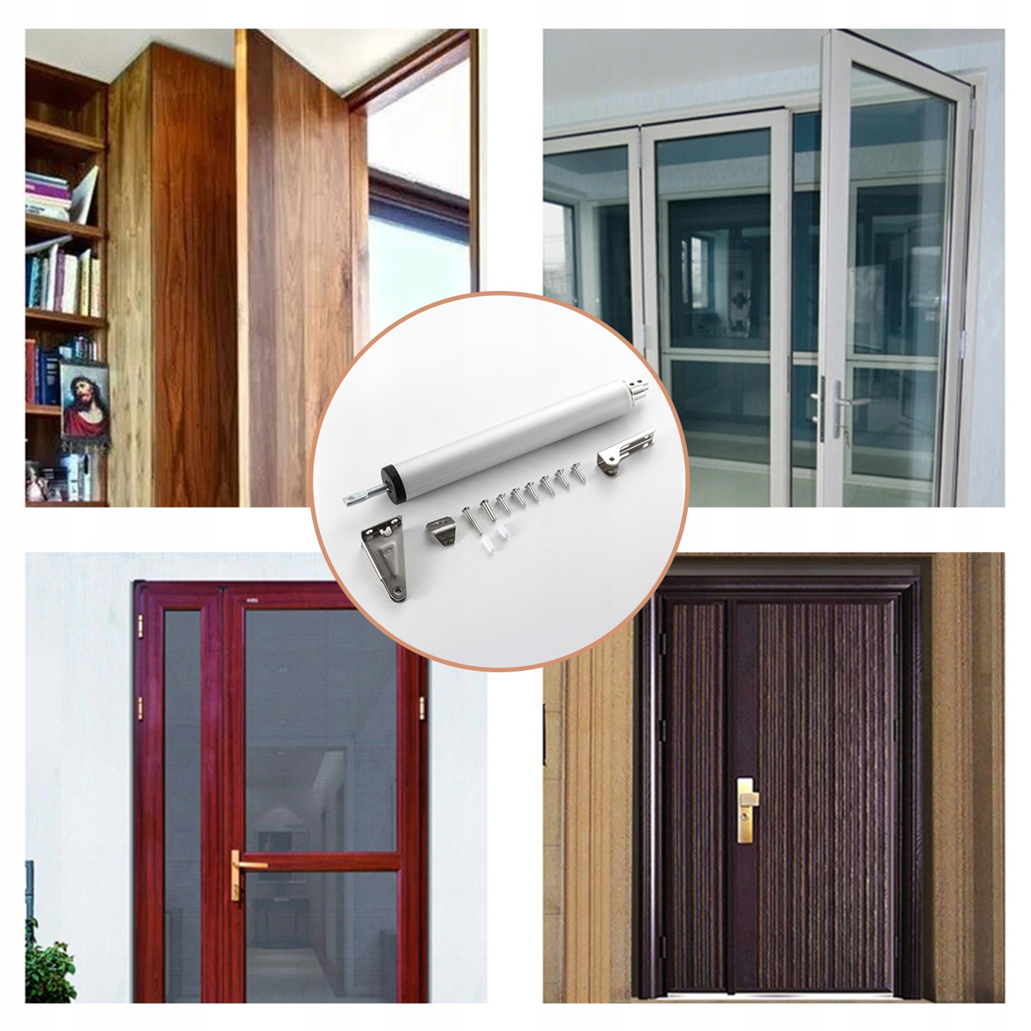 SAMOZAMYKACZ DO DRZWI ZAMYKACZ DRZWIOWY MOCNY Stan opakowania oryginalne